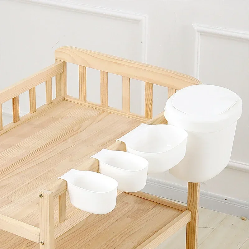 Baby Products Storage Box - 新生児用コットンハンギングストレージボックス,ベビーベッドオーガナイザー,おむつポケット,寝具セットアクセサリー,おむつ収納バッグ