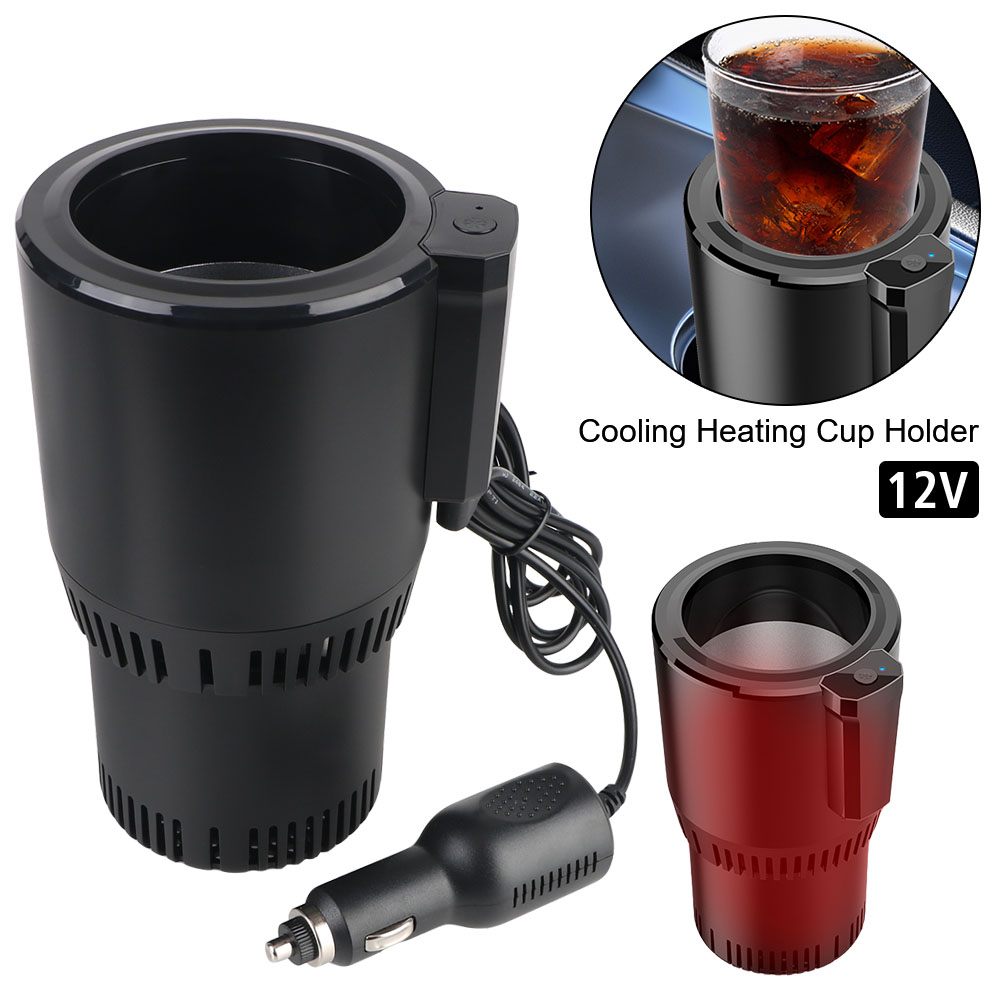 Portable Bottle Warmer - ウォーターウォーマーボトル DC 12V ポータブル保温スマートカップ車冷却加熱カップホルダー急速冷凍ケトル