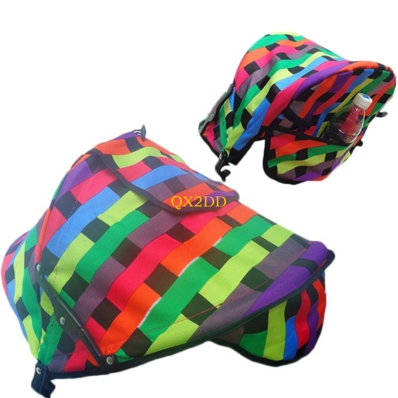 Stroller Rain Cover - QX2D 日焼け防止ベビーカーサンシェードカバーベビーカーサンシェードキャノピー耐引裂性ベビーカー肥厚防風レインカバー