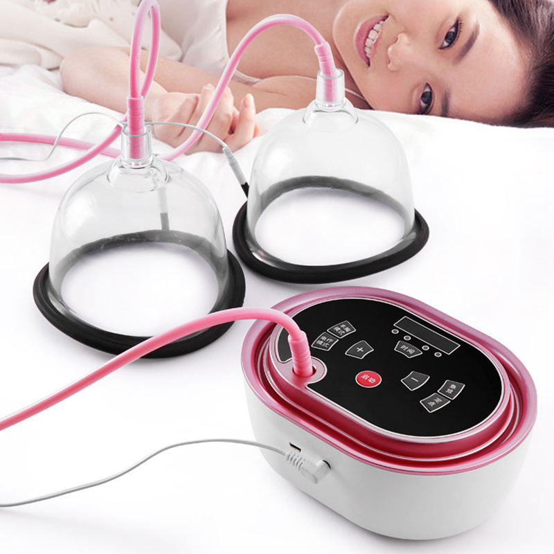 Breast Pump - 電動真空豊胸マシン、胸部マッサージ＆ヒップアップボディシェイピング美容機器、かっさカッピングカップ