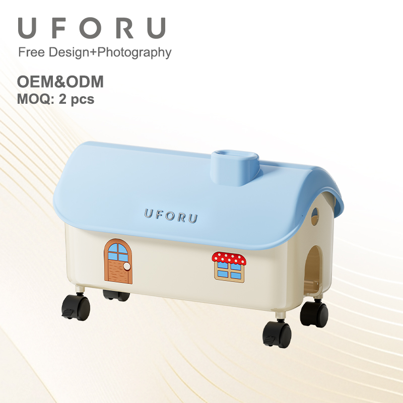 Baby Products Storage Box - UFORU幼児用安全電源タップオーガナイザー キュートハウス 大容量 ベビーセーフ アンチショック ケーブル隠しボックス