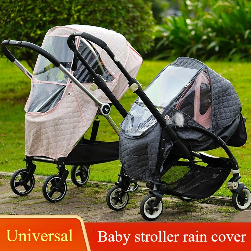 Stroller Rain Cover - レインカバー ベビーカー 防風 ユニバーサル ベビーカート ウインドシールド