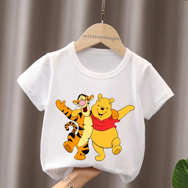 Baby Products Store - ホットセール くまのプーさん 可愛いクマ ティガー柄 キッズTシャツ 女の子服