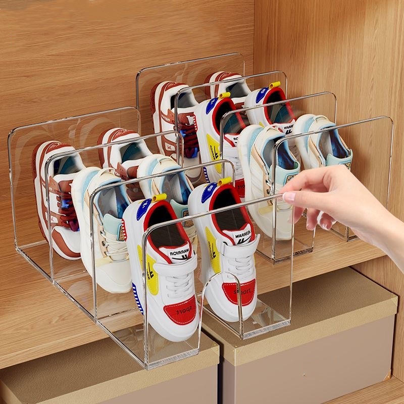 Baby Products Storage Box - 子供靴箱家庭用靴キャビネット収納省スペース透明アクリルシンプルなベビーシューズラック収納ボックス
