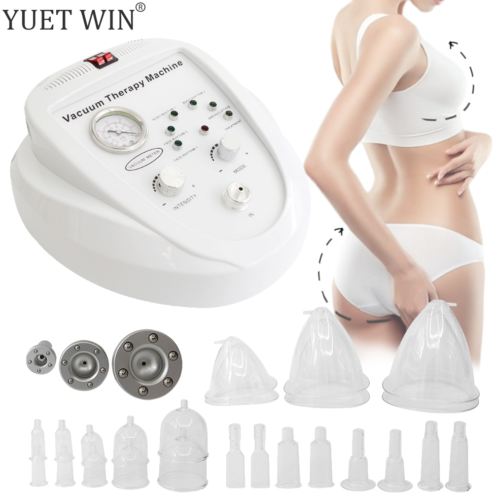 Breast Pump - 真空マッサージセラピーマシン,拡大ポンプ,乳房リフト,ボディシェイプ,マッサージカップ,引き締め,美容機器
