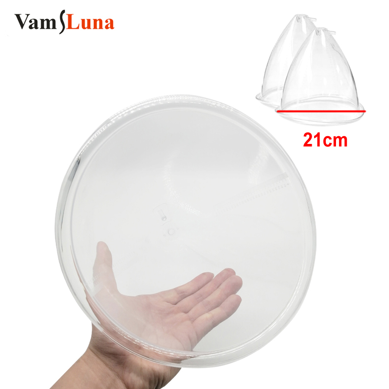 Breast Pump - Vamsluna-臀部エンハンサー,2ピース,21 cmの拡大ポンプ