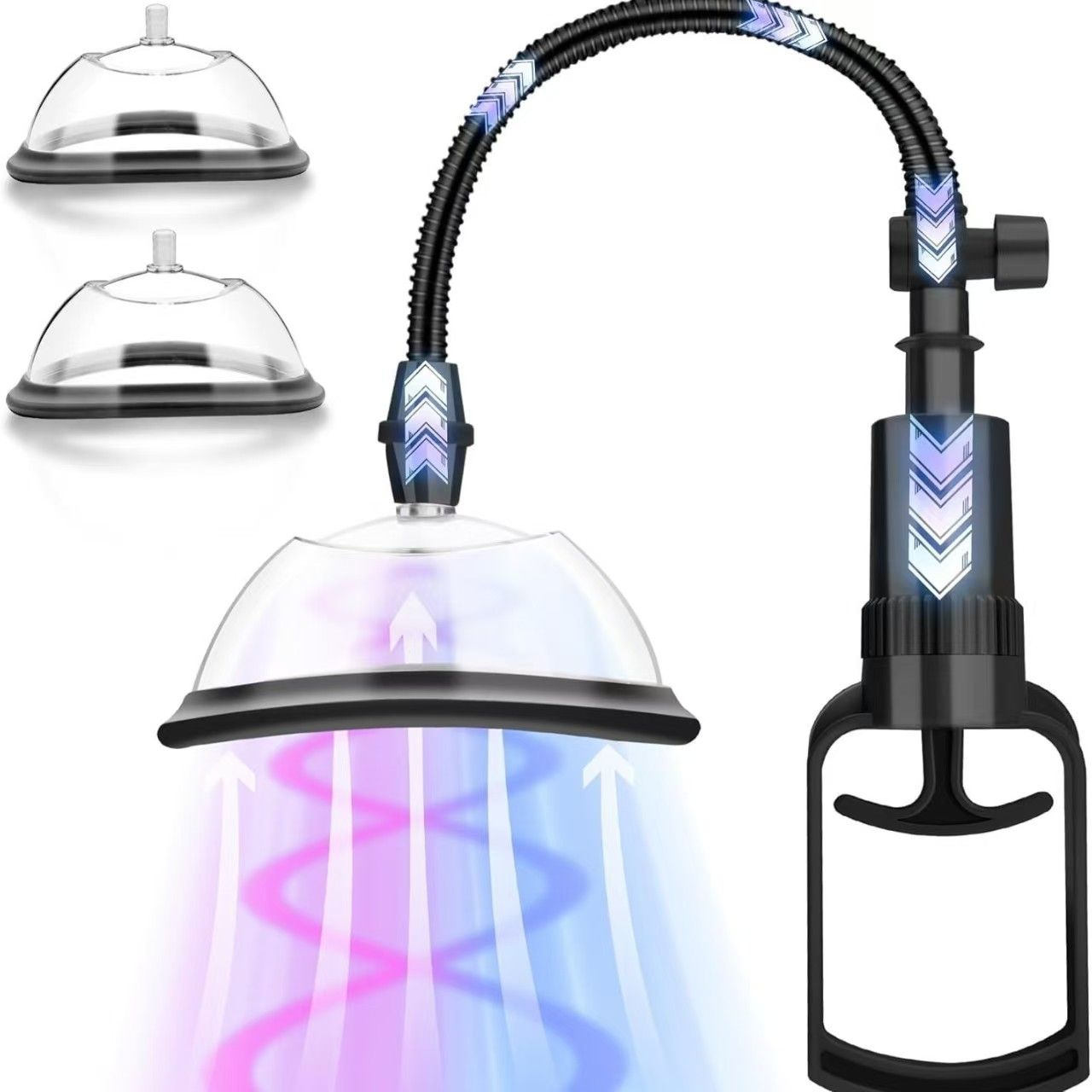 Breast Pump - 手動膣ポンプクリトリス真空吸引カップ大人のおもちゃ女性のための乳房マッサージ乳首刺激装置女性オナホール