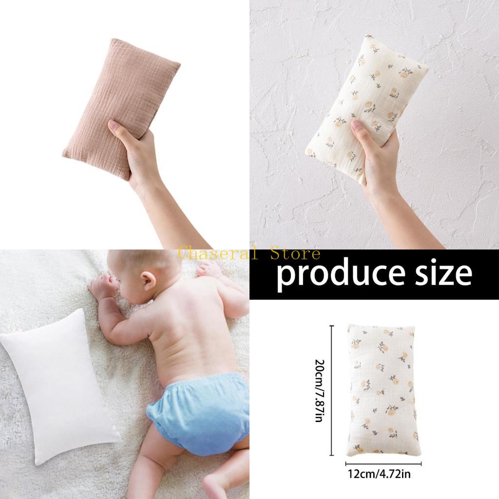 Anti-Roll Baby Pillow - E7CE ベビーベッドアンチロール枕綿ポリエステル通気性サポート幼児ベッドベビーカー洗濯機で洗える安全睡眠