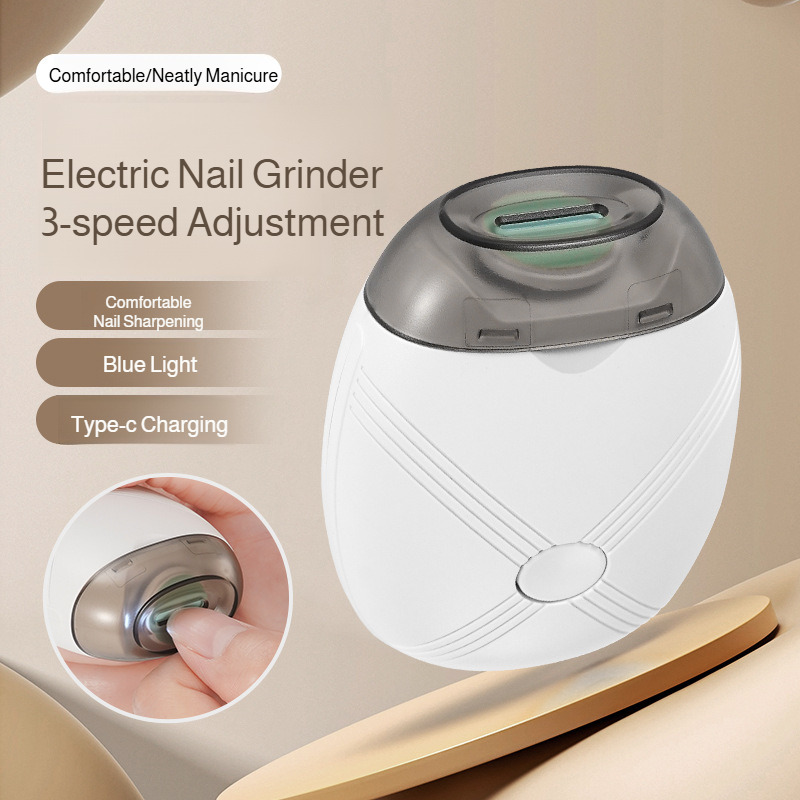 Baby Nail Trimmer Electric - ベビー電動ネイルトリマー自動充電式安全静音足爪切りキット新生児幼児用ポータブルネイルケアセット