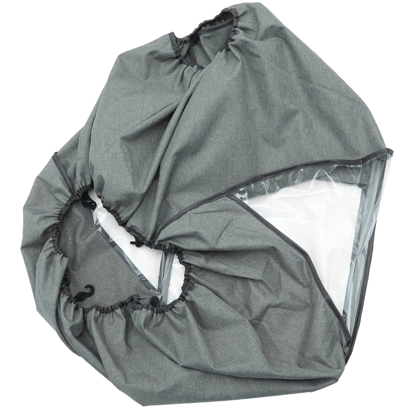 グレーのベビーカーカバー 防風 防水 防塵 レインカバー 標 - Stroller Rain Cover のレビューと価格