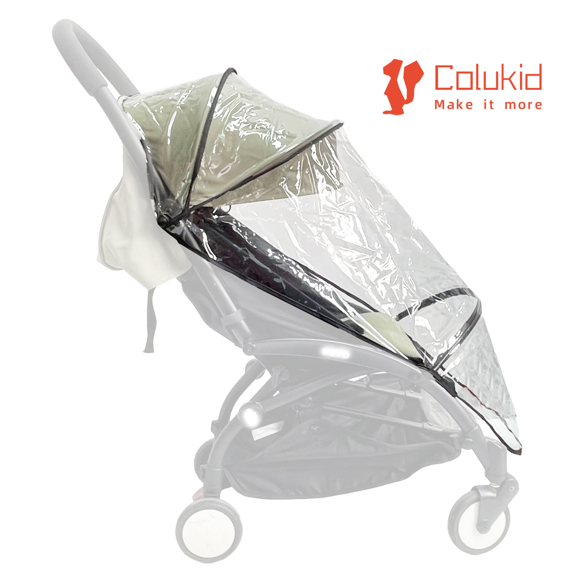 コルキッド ®   ベビーカーアクセサリー レインカバー 防 - Stroller Rain Cover のレビューと価格