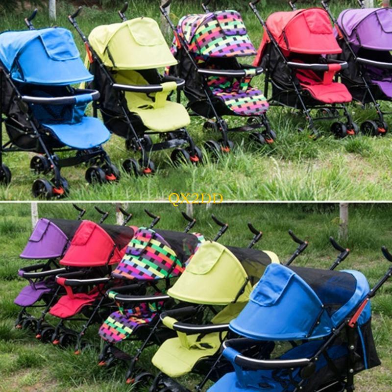 QX2D 日焼け防止ベビーカーサンシェードカバーベビーカーサ - Stroller Rain Cover のレビューと価格