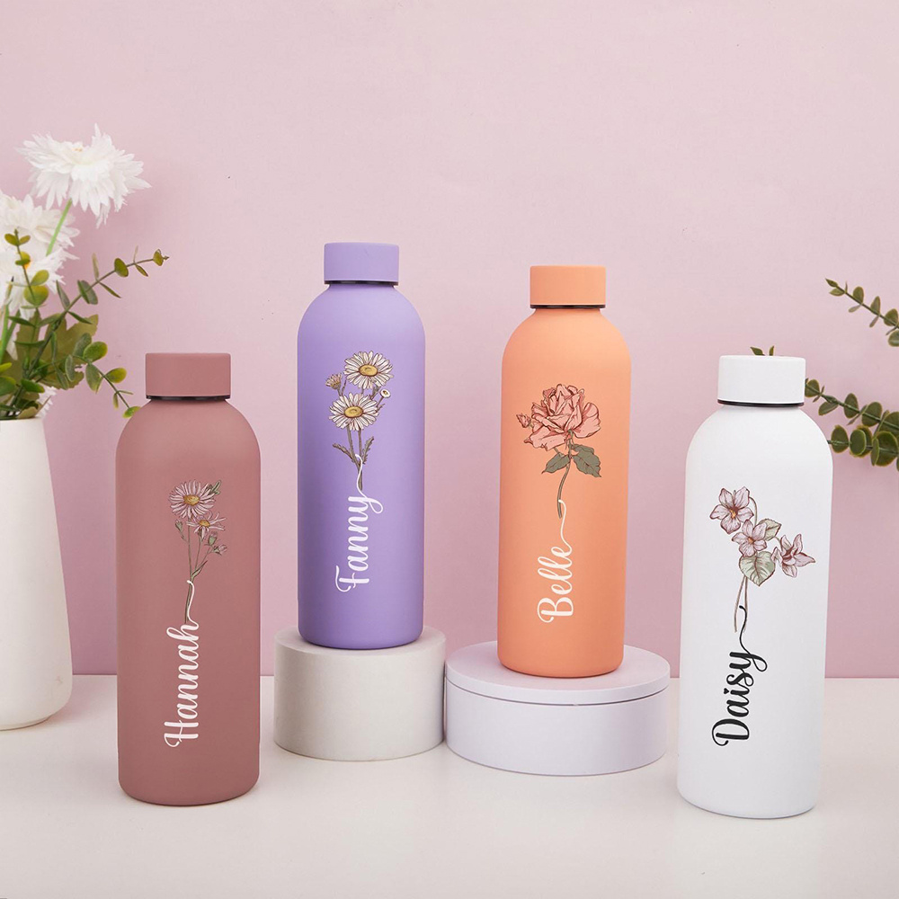 カスタマイズ可能な花柄ウォーターボトル、携帯用屋外スポーツ用 - Portable Bottle Warmer のレビューと価格