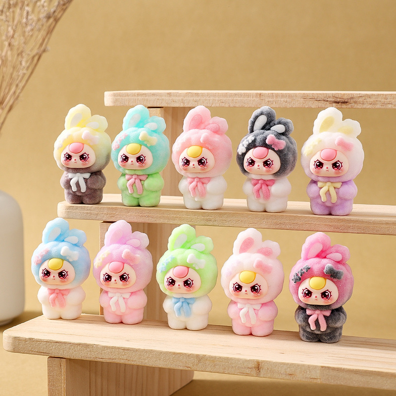かわいいベイビースリー フロッキング グラデーションカラー  - Baby Products Wholesale のレビューと価格