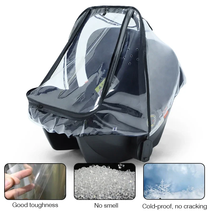 ベビーカートバスケットレインカバー防風ベビーカーカバー防塵透 - Stroller Rain Cover のレビューと価格