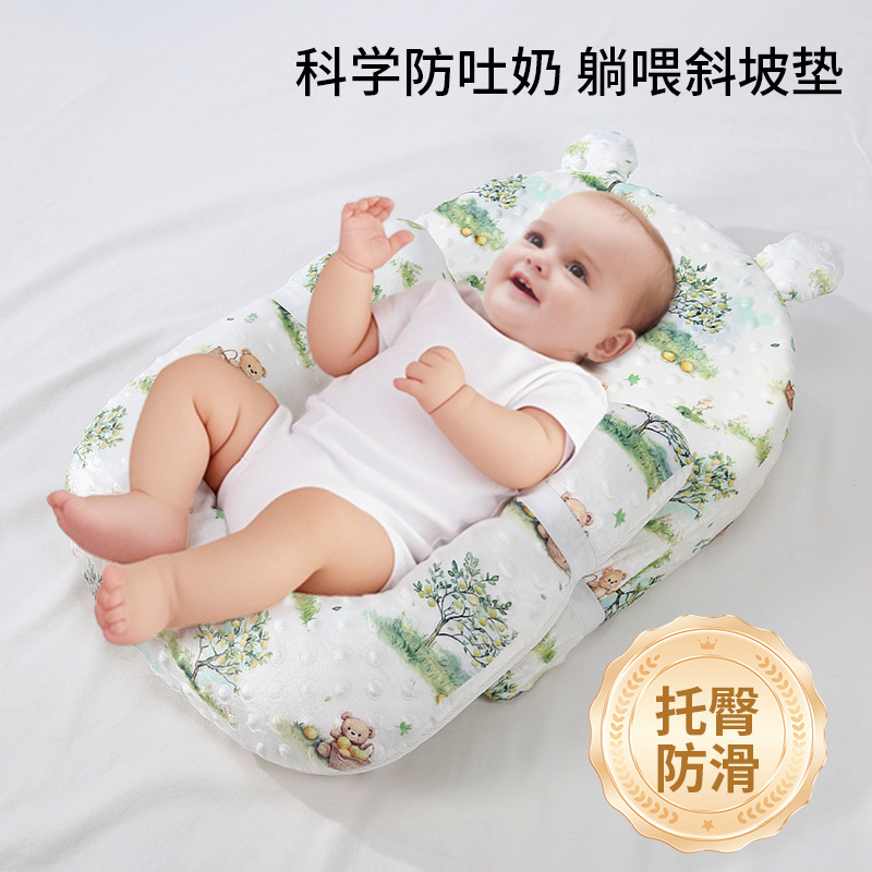 ベビー枕新生児頭部プロテクター睡眠安全通気性整形アンチロール - Anti-Roll Baby Pillow のレビューと価格