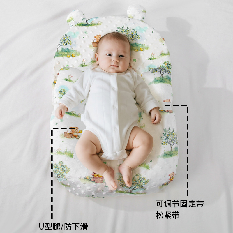 ベビー枕新生児頭部プロテクター睡眠安全通気性整形アンチロール - Anti-Roll Baby Pillow のレビューと価格