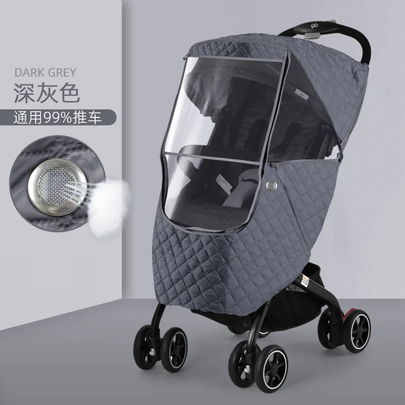 レインカバー ベビーカー 防風 ユニバーサル ベビーカート  - Stroller Rain Cover のレビューと価格