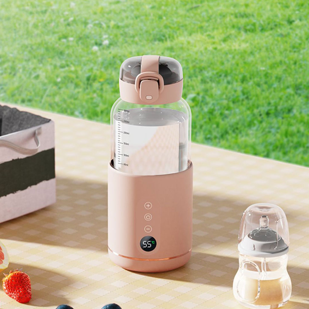 ワイヤレスボトルサーモスタットは、ワンクリックでどこでも加熱 - Portable Bottle Warmer のレビューと価格