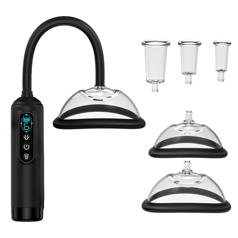 LCDディスプレイ付き吸引式バイブレーター、6つの吸引モード - Breast Pump のレビューと価格