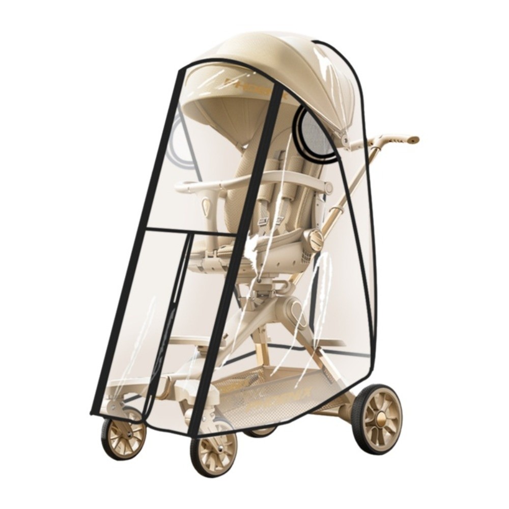 透明ベビーカーレインカバー防風防水ベビーカーレインカバー旅行 - Stroller Rain Cover のレビューと価格