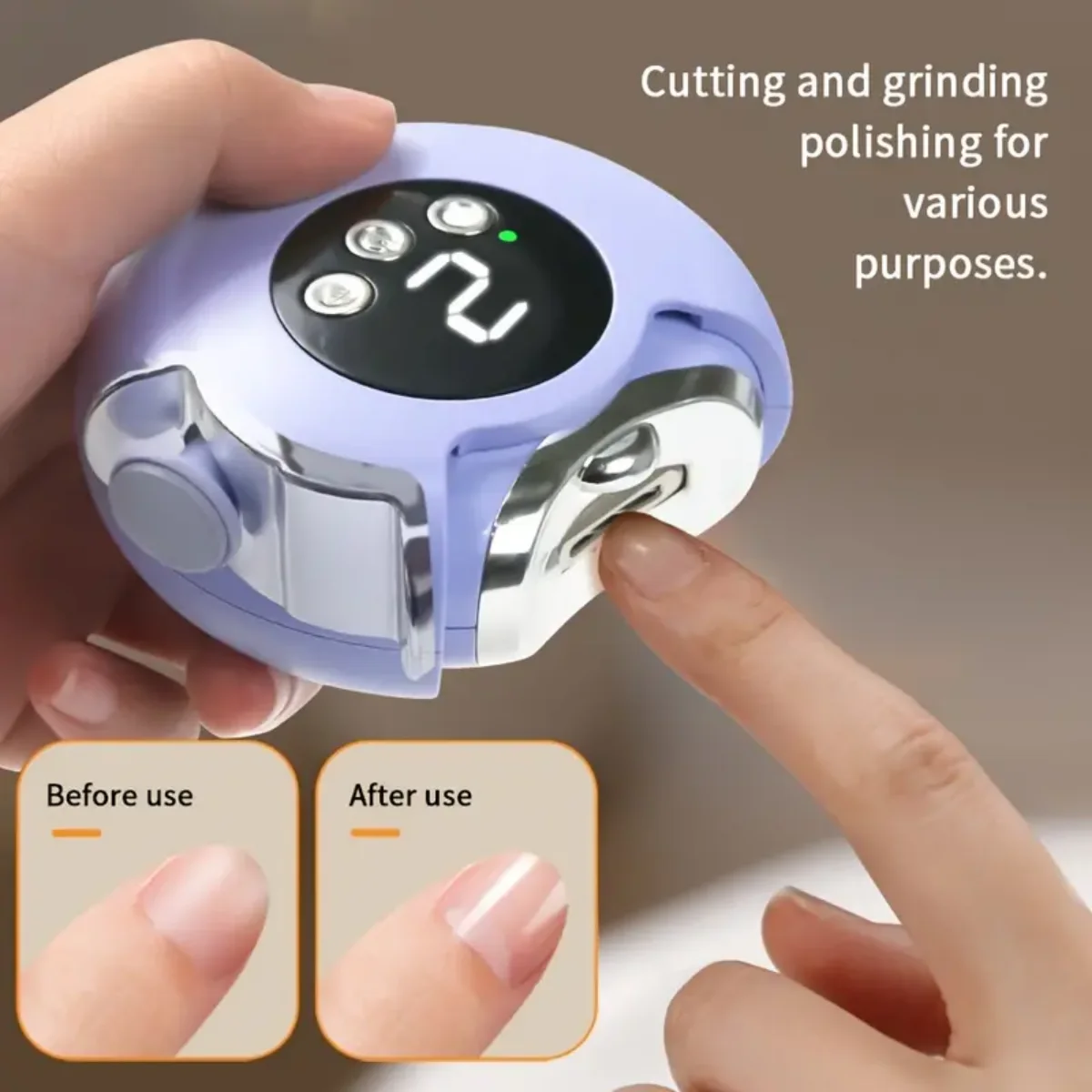 3 in 1 電動爪切り 赤ちゃん 大人用 自動爪切り ライ - Baby Nail Trimmer Electric のレビューと価格