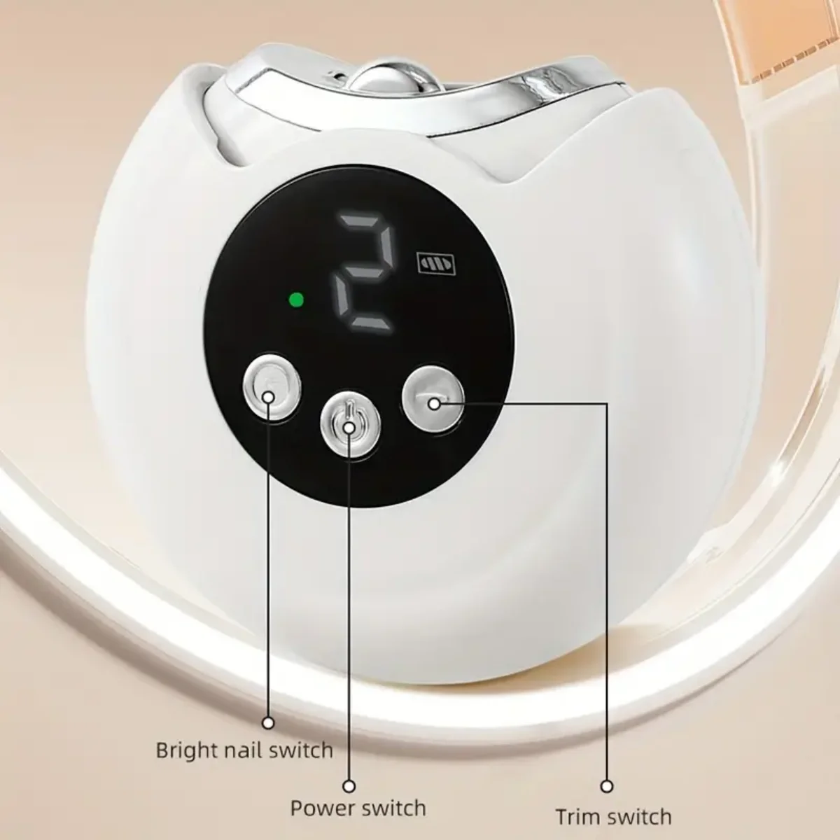 3 in 1 電動爪切り 赤ちゃん 大人用 自動爪切り ライ - Baby Nail Trimmer Electric のレビューと価格