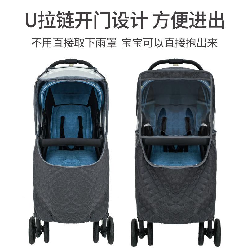 ベビーカー用レインカバー 防風レインカバー ユニバーサル 防 - Stroller Rain Cover のレビューと価格