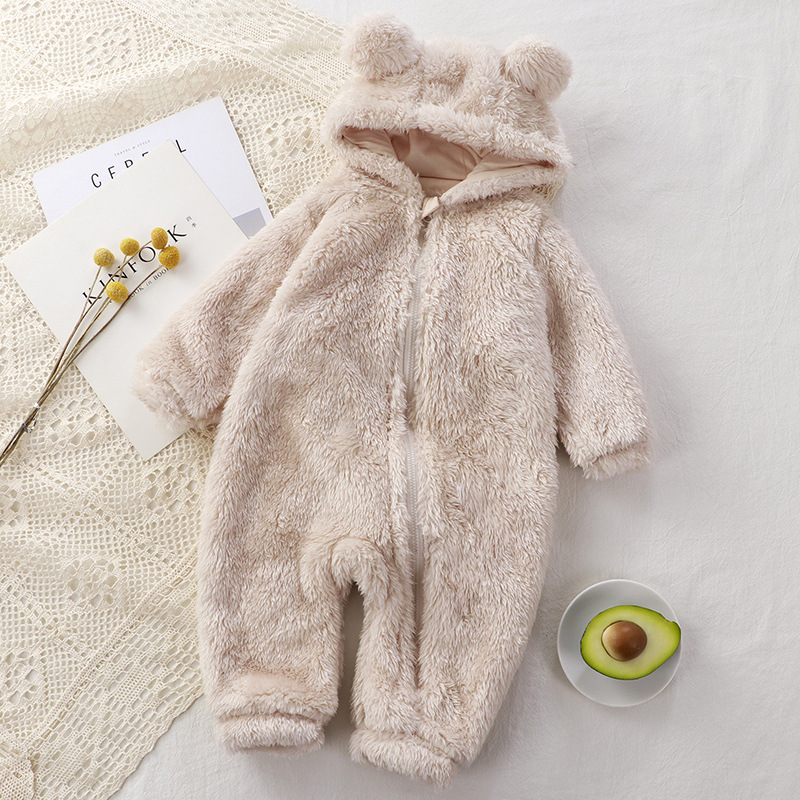 2025年冬 ベビー服 可愛い漫画クマ柄 ベビーロンパース  - Baby Products Sale のレビューと価格