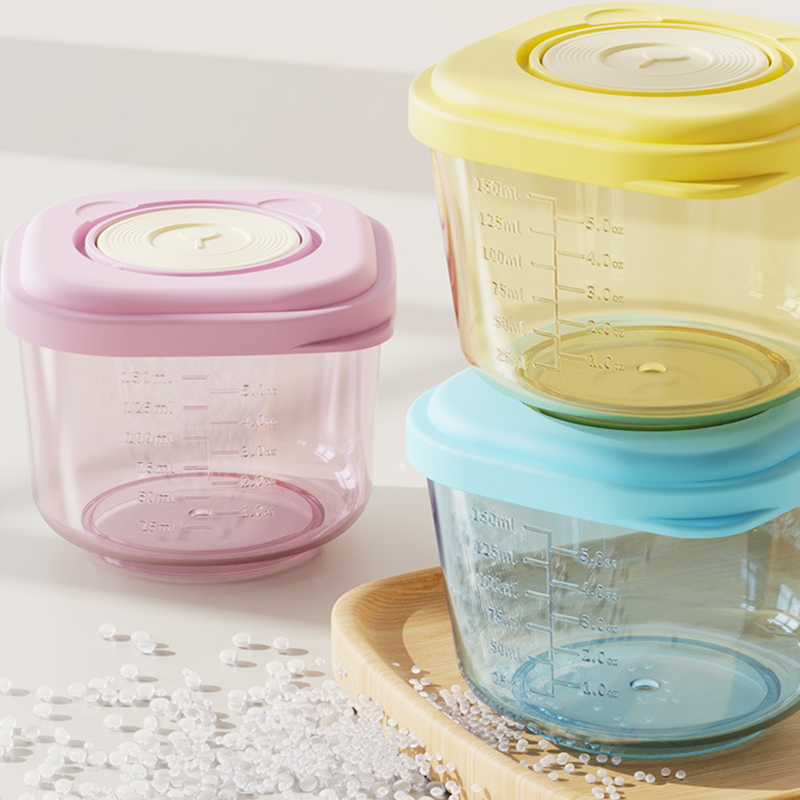 6個のベビーフード保存容器 - PP素材、蒸し可能、漏れ防止 - Baby Products Storage Box のレビューと価格