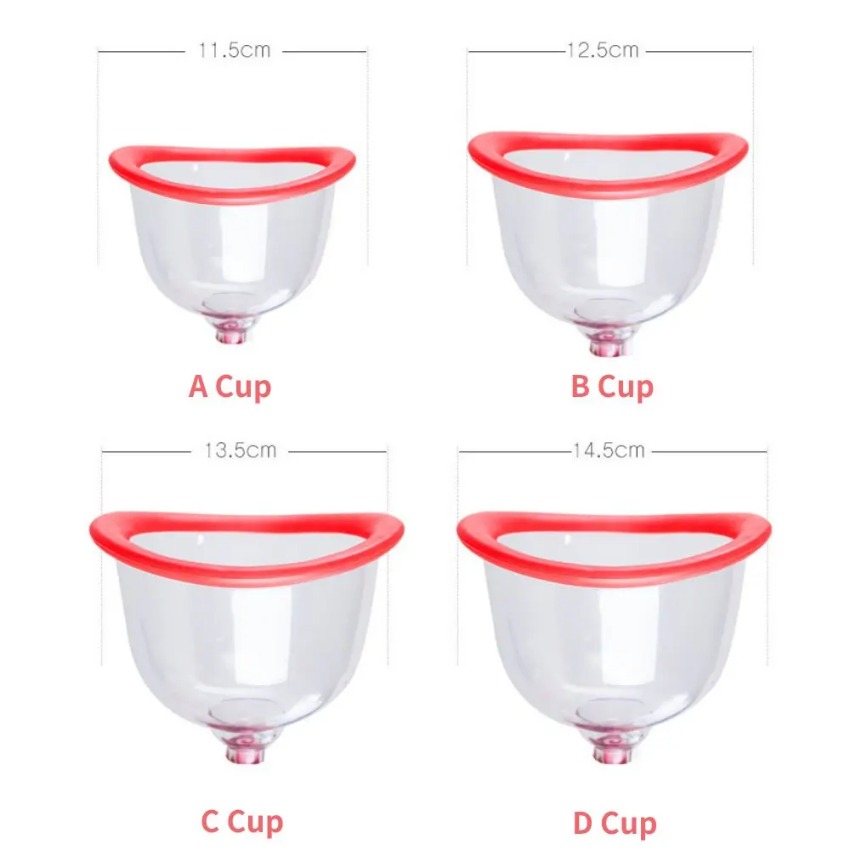 電気胸マッサージ装置拡大真空ポンプダブル吸引カップ抗胸のたる - Breast Pump のレビューと価格