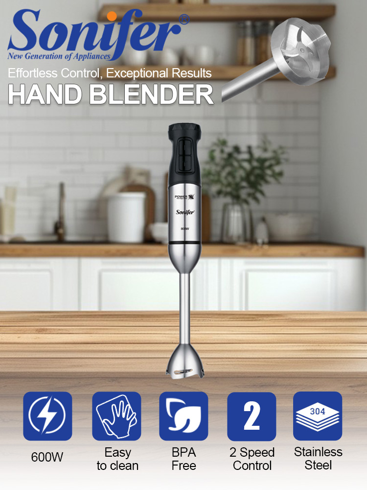 ハンドブレンダー Sonifer SF-8181 600W  - Baby Food Maker Blender のレビューと価格