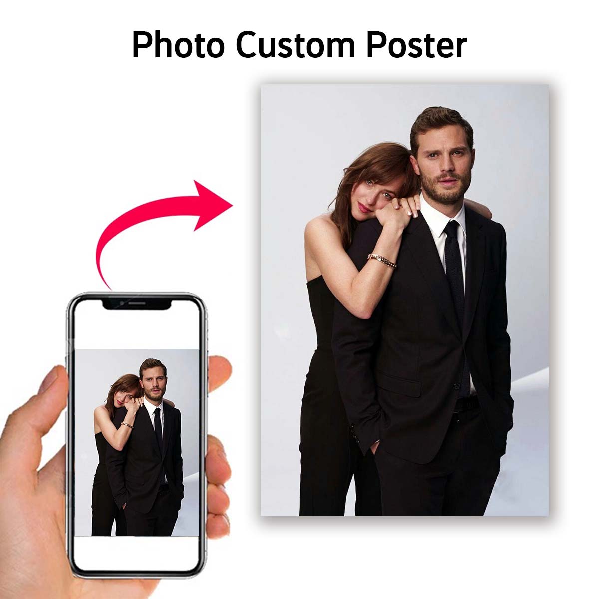 カスタムプリントキャンバス絵画、あなたの写真から作る、結婚式 - Baby Products Decoration のレビューと価格