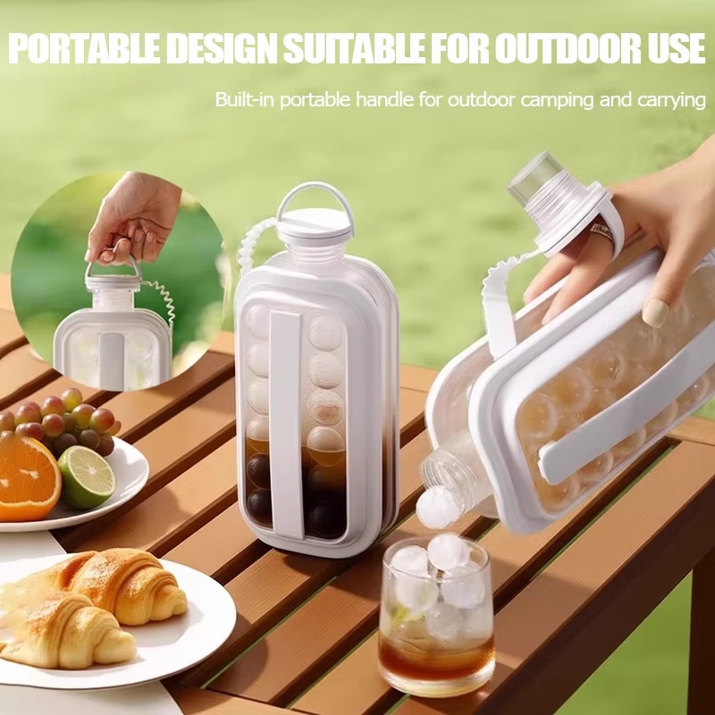 アイスキューブトレイ 2 in 1 ポータブルウォーターボト - Portable Bottle Warmer のレビューと価格