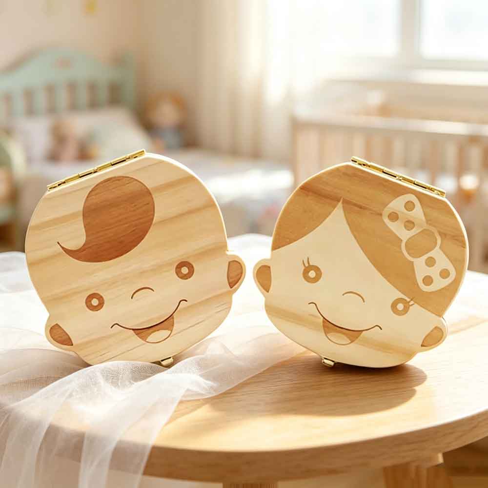 赤ちゃんの記念品ギフト、思い出の保管庫、乳歯ケース、スペイン - Baby Products Storage Box のレビューと価格