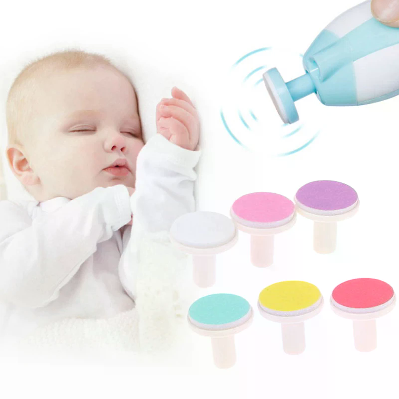 10 個ネイル研削ヘッドベビーネイルファイルパッド電動ネイル - Baby Nail Trimmer Electric のレビューと価格