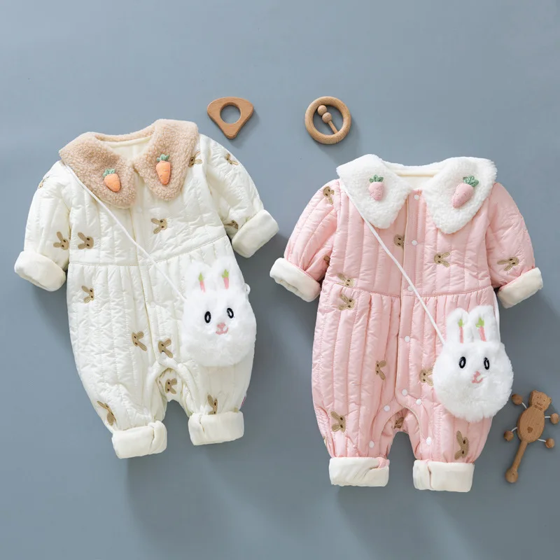 新生児用コットンパッド入りロンパース、刺embroidere - Baby Products Sale のレビューと価格