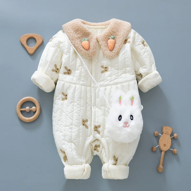 新生児用コットンパッド入りロンパース、刺embroidere - Baby Products Sale のレビューと価格
