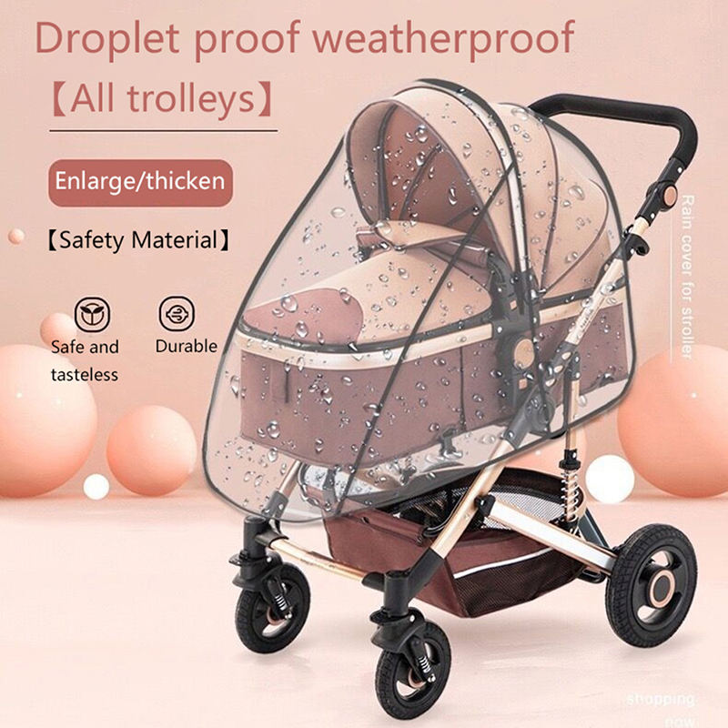ベビーカーレインカバー子供用カートフロントガラスベビーカー傘 - Stroller Rain Cover のレビューと価格
