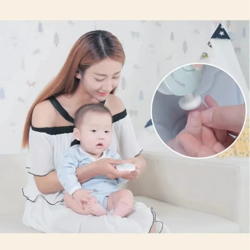 電動ベビーネイルトリマー子供用ネイルポリッシャーツール幼児用 - Baby Nail Trimmer Electric のレビューと価格