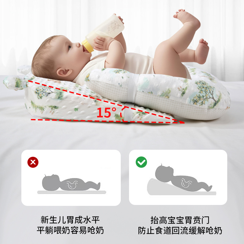 ベビー枕新生児頭部プロテクター睡眠安全通気性整形アンチロール - Anti-Roll Baby Pillow のレビューと価格