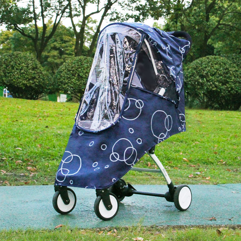 ユニバーサルベビーカーレインカバーウェザーシールドカートフロ - Stroller Rain Cover のレビューと価格