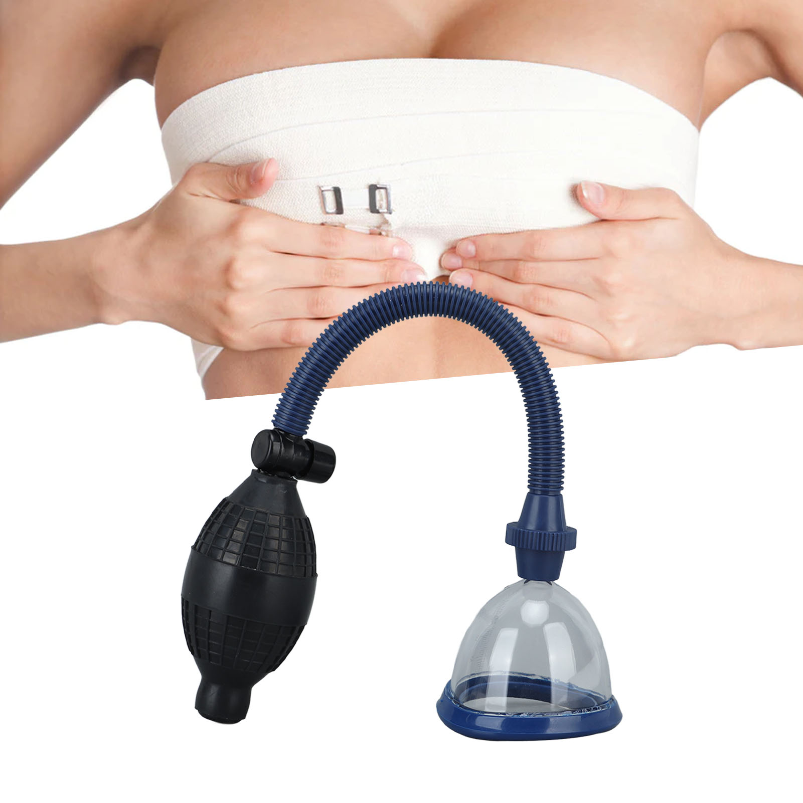 胸真空カッピングポンプ胸真空カッピングカップマッサージ小さな - Breast Pump のレビューと価格