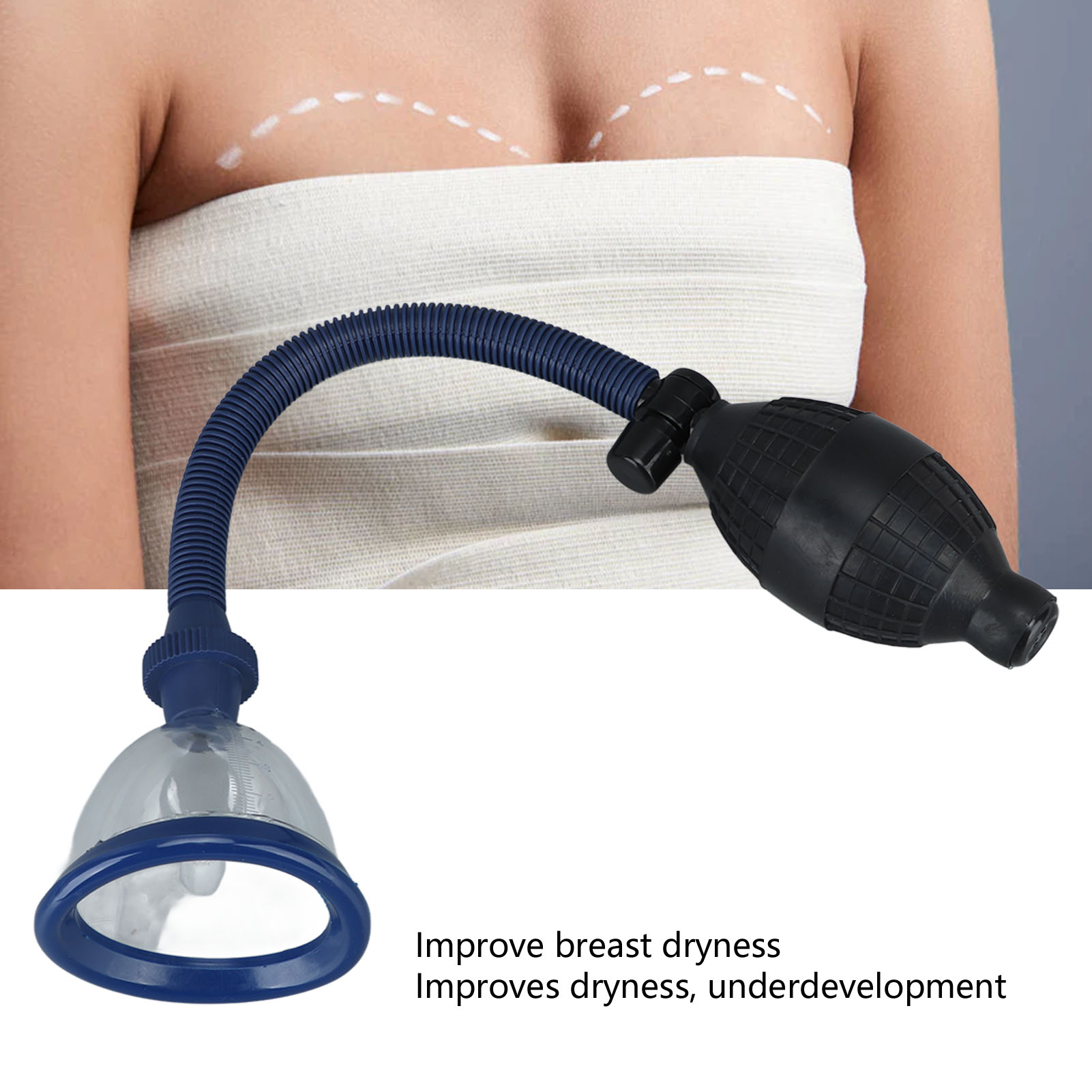 胸真空カッピングポンプ胸真空カッピングカップマッサージ小さな - Breast Pump のレビューと価格