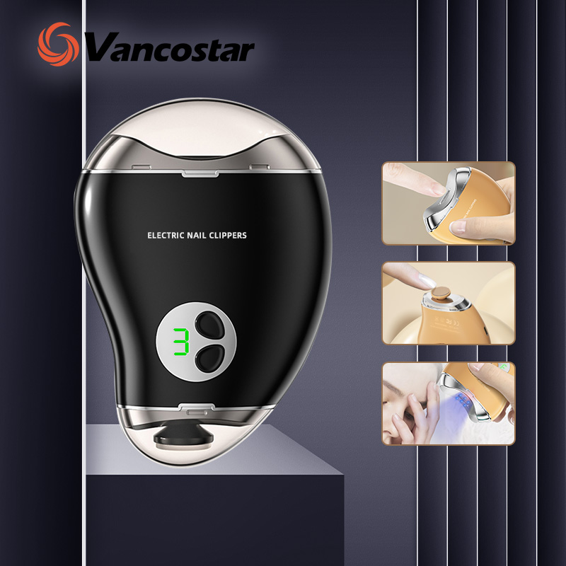 2in1自動爪切り電動トリマーファイルLEDディスプレイ3段 - Baby Nail Trimmer Electric のレビューと価格